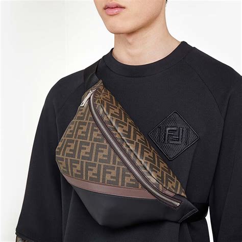 fendi mens belt bag|Fendi belt bag men's.